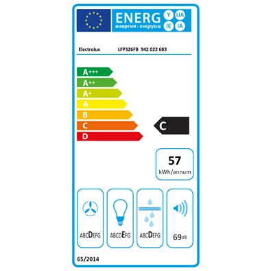 Electrolux LFP326FB Teleszkópos páraelszívó