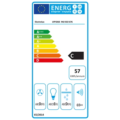 Electrolux LFP326S teleszkópos páraelszívó