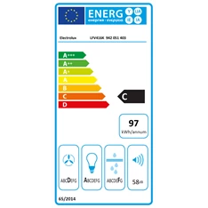 Electrolux LFV416K beépíthető páraelszívó