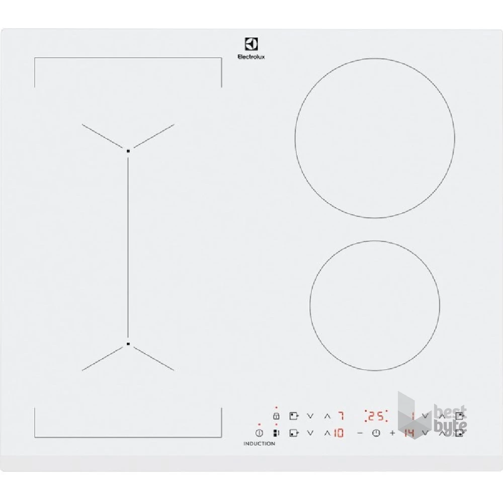 Electrolux LIV63431BW fehér, beépíthető, indukciós, főzőzóna: 4, beépíthető méret: 56cm, főzőlap