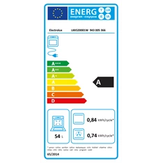 Electrolux LKK520001W fehér kombinált tűzhely