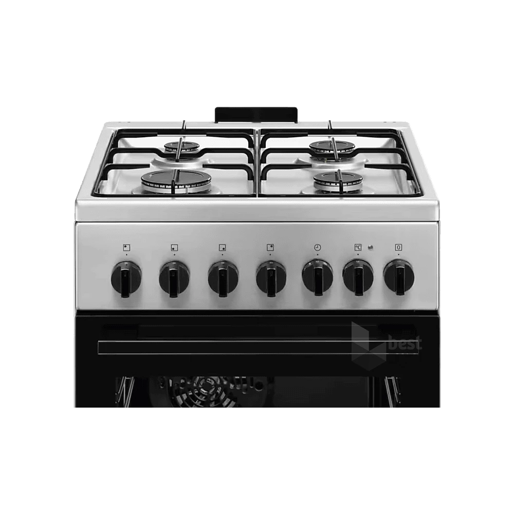 Electrolux LKK520032X inox, szabadonálló, gáz, kombinált, főzőzóna: 4, sütő:57L, grill, tűzhely