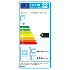 Electrolux LKK560205W fehér kombinált tűzhely