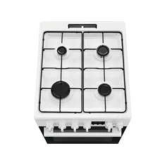 Electrolux LKK560232W fehér, szabadonálló, gáz, kombinált, főzőzóna: 4, sütő:58L, tűzhely