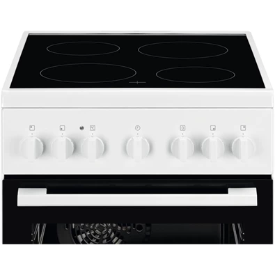 Electrolux LKR520066W fehér, szabadonálló, kerámialapos, elektromos, főzőzóna: 4, sütő:57L, grill, tűzhely (Újszerű)
