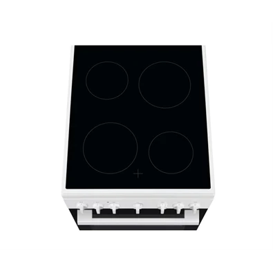 Electrolux LKR520066W fehér, szabadonálló, kerámialapos, elektromos, főzőzóna: 4, sütő:57L, grill, tűzhely (Újszerű)