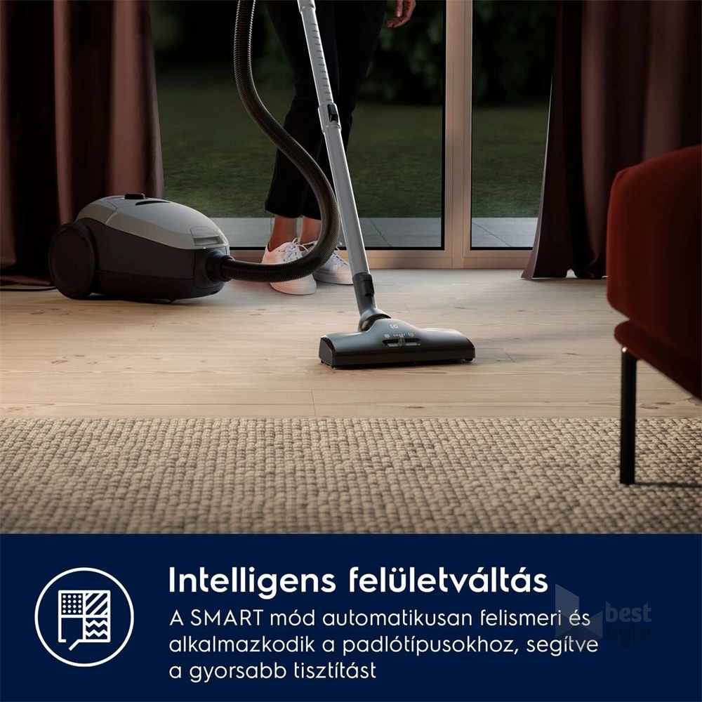 Electrolux PD82-4MG szürke csendes porzsákos porszívó