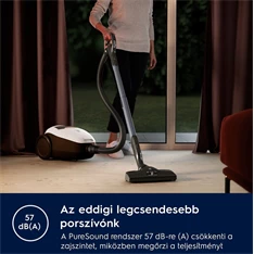 Electrolux PD82-ALRG Pure D8.2 fehér porzsákos porszívó