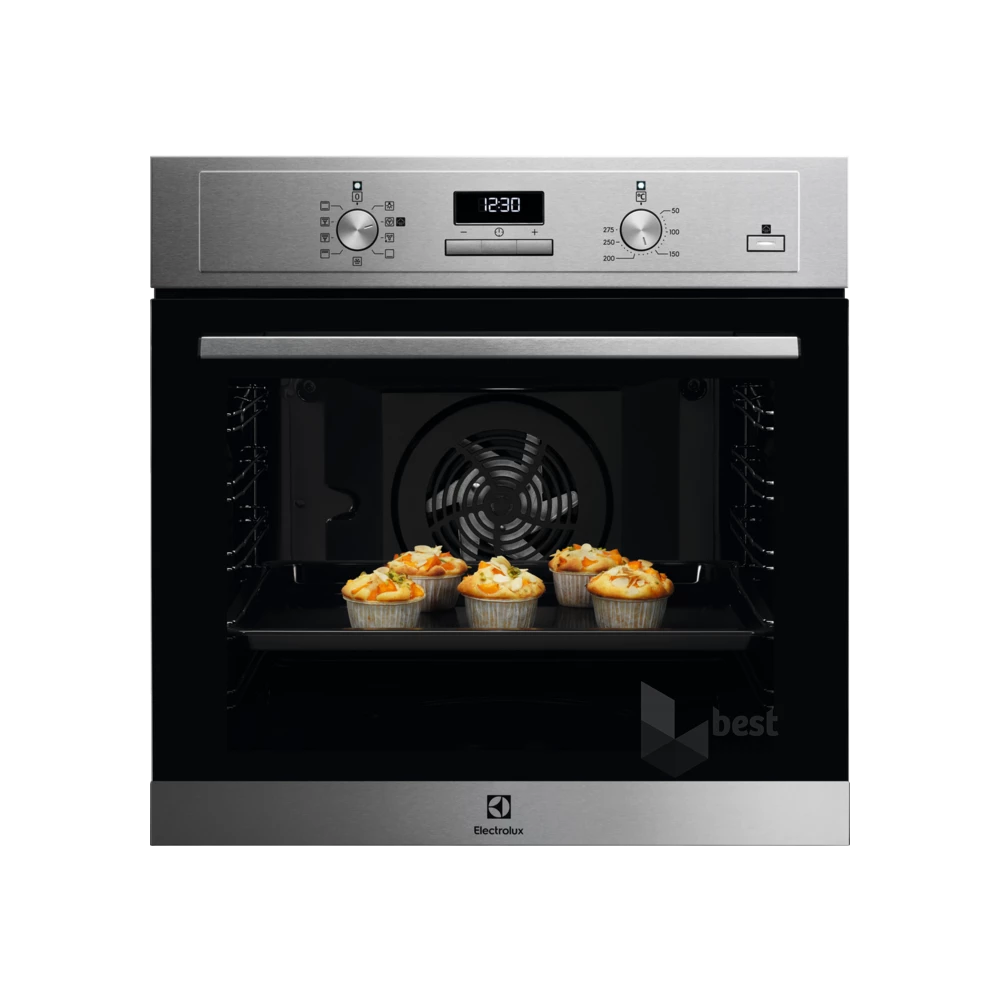 Electrolux SteamBake EOD3H70X inox, beépíthető, sütőtér: 72L, grill, légkeverés, sütő