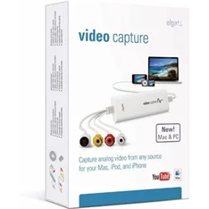 Elgato Video Capture VCR Camcorder analóg USB2.0 video digitalizáló fehér