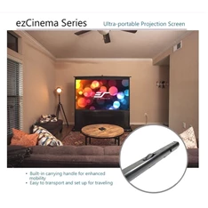 EliteScreens F60NWV 60" 122x91cm (4:3) fekete hordozható manuális pull up vászon EliteScreens F60NWV 60" 122x91cm (4:3) fekete hordozható manuális pull up vászon