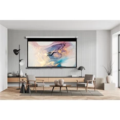 EliteScreens M150XWH2 150" (16:9) 332x187cm fehér vázzal manuális fali vetítővászon
