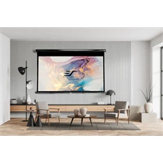 EliteScreens M92UWH 92" (16:9) 204x115cm fekete vázzal manuális fali vetítővászon