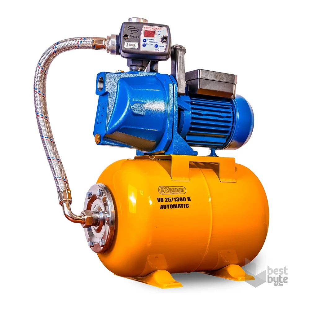 Elpumps automata házi vízellátó VB 25/1300 B INOX lapáttal