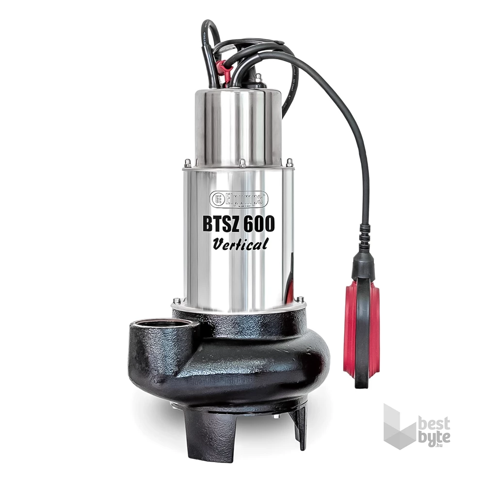 Elpumps szennyvíz szivattyú BTSZ 600 VERTICAL