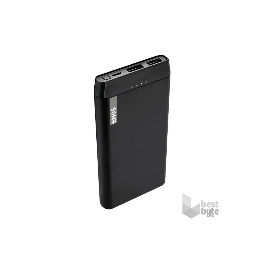 Emos B0526B ALPHA 10S, 10000 mAh, 10 W, fekete power bank
