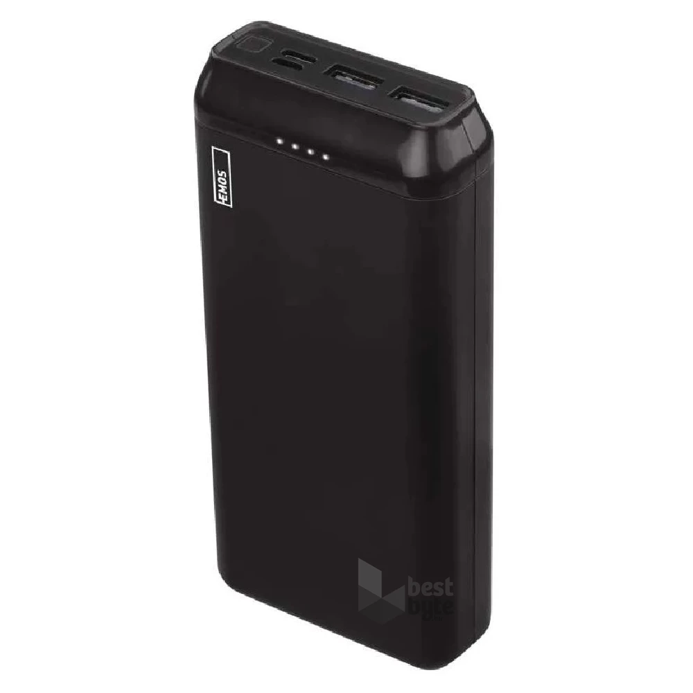 Emos B0527B ALPHA2 20, 20000 mAh, 10 W, fekete powerbank