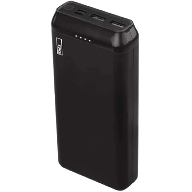 Emos B0527B ALPHA2 20, 20000 mAh, 10 W, fekete powerbank