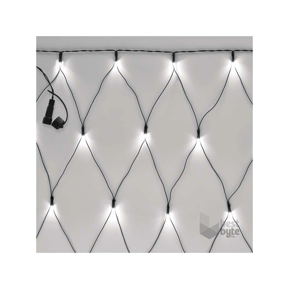 Emos D1DC01 2x1,5m 160LED IP44 hideg CNT - fényfüzér háló