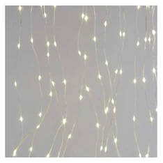 Emos D3EW02 nano fényfüggöny, 1,7x1,5 m, kültéri és beltéri, meleg fehér LED karácsonyi nano fényfüzér