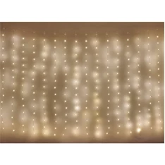 Emos D3EW02 nano fényfüggöny, 1,7x1,5 m, kültéri és beltéri, meleg fehér LED karácsonyi nano fényfüzér