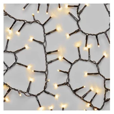 Emos D4BW03 12m/600LED/kül-beltéri/időzítős/meleg fehér/süni karácsonyi LED fényfüzér