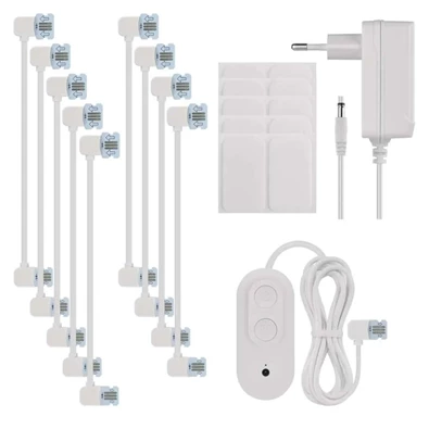 Emos GoSmart Hexagon, indító készlet, 10 rész, 19 W, RGBIC dimmelhető, WiFi LED lámpa