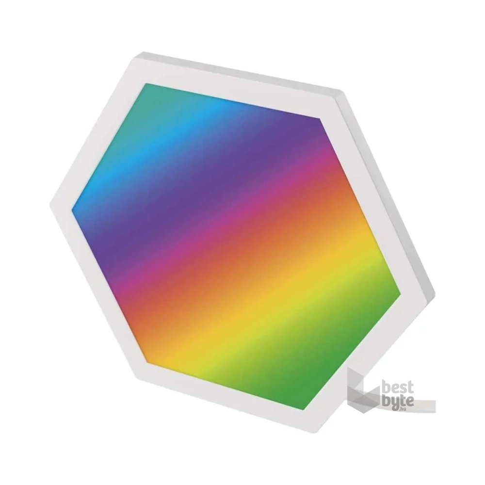 Emos GoSmart Hexagon, kiegészítő készlet,3 rész, 1,8 W, RGBIC dimmelhető, WiFi LED lámpa