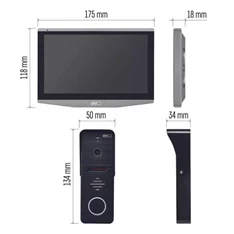 Emos H4010 GoSmart SET IP-700A 7" wifi video kaputelefon