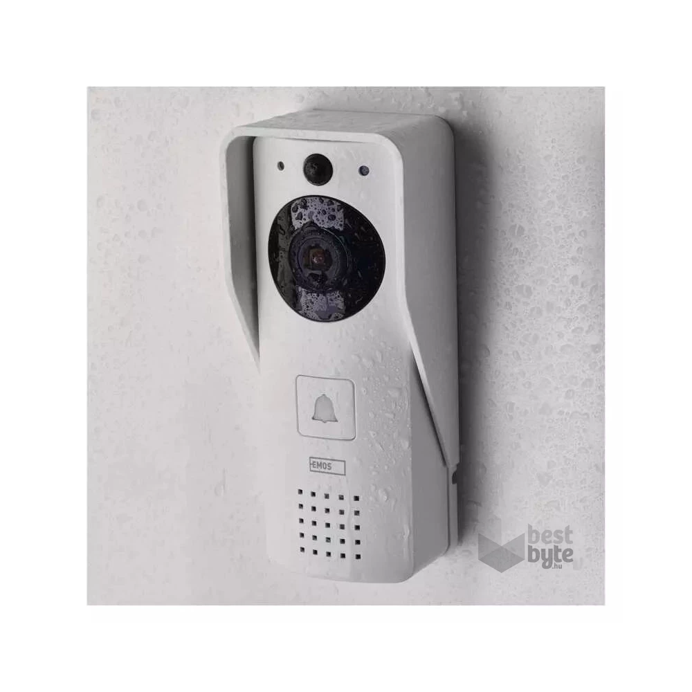 Emos H4030 GoSmart IP-09D DC vezeték nélküli akkumulátoros/napelemes wifi video kaputelefon