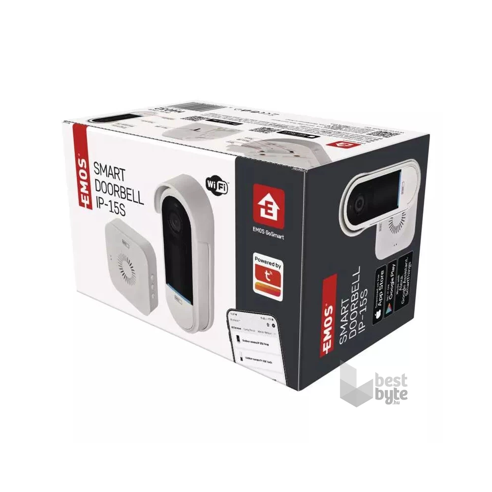 Emos H4032 GoSmart IP-15S DC vezeték nélküli akkumulátoros wifi video kaputelefon