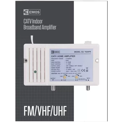 Emos J0337 EU7035FR szélessávú antenna erősítő