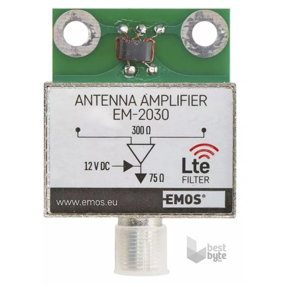 Emos J5803 30dB VHF/UHF antenna előerősítő