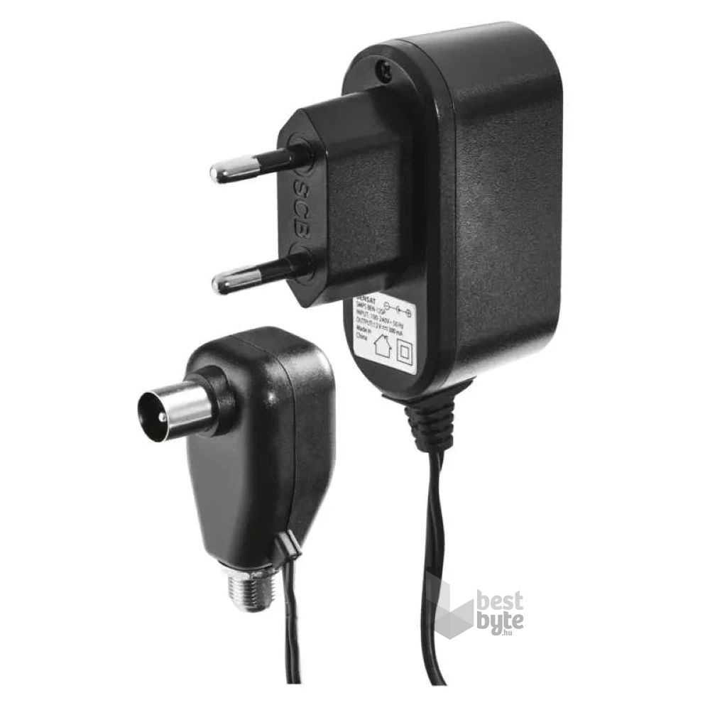 Emos J5810 12V/300mA antenna előerősítő tápegység