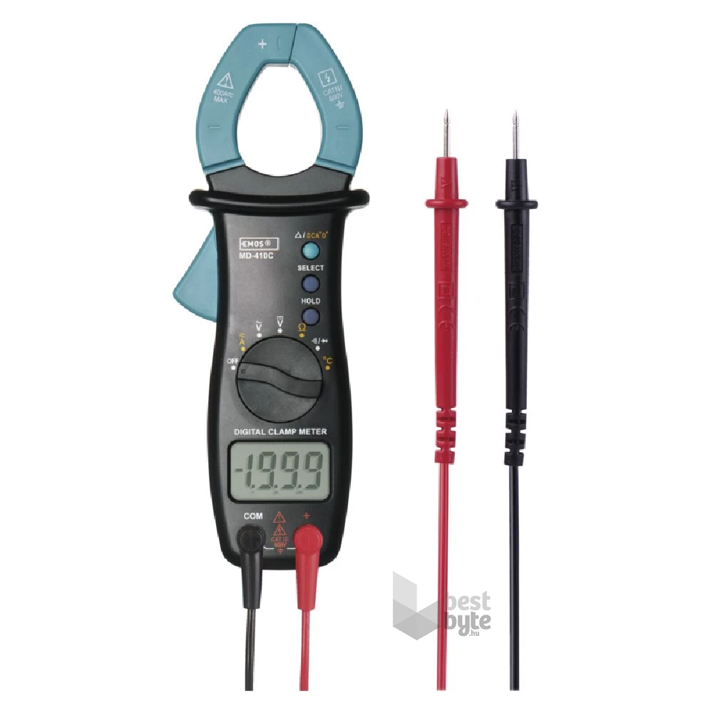 Emos M0400 MD-410C lakatfogós multiméter