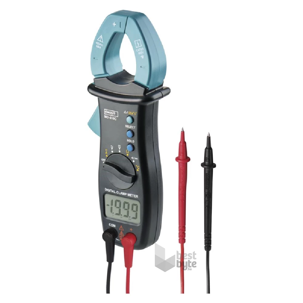 Emos M0400 MD-410C lakatfogós multiméter