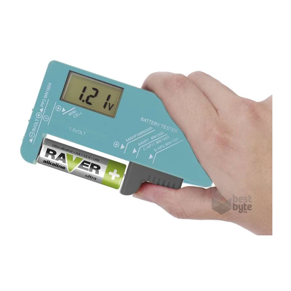 Emos N0322 univerzális elemteszter