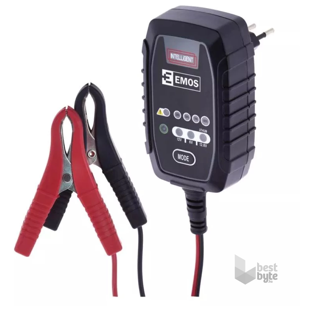 Emos N1015 6/12V 0,8A autó akkumulátor töltő