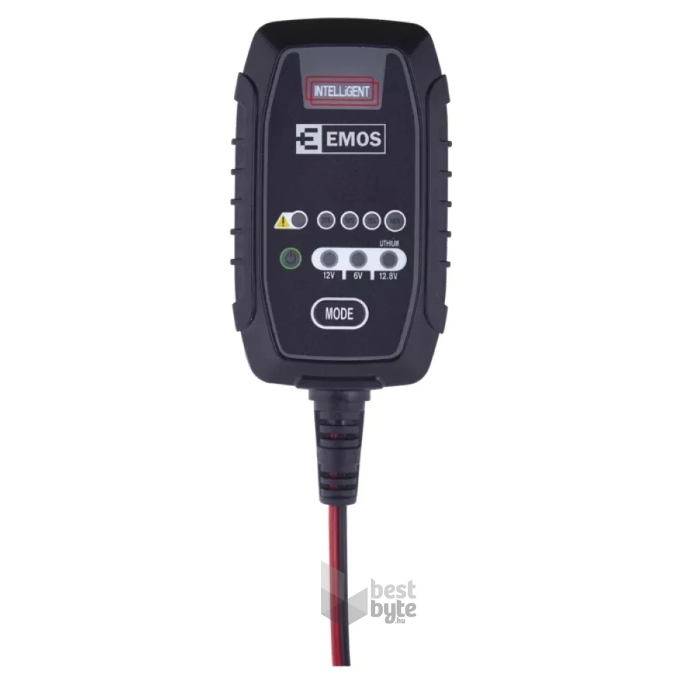 Emos N1015 6/12V 0,8A autó akkumulátor töltő
