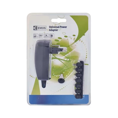 Emos N3111 univerzális 1000mA hálózati adapter USB aljzattal