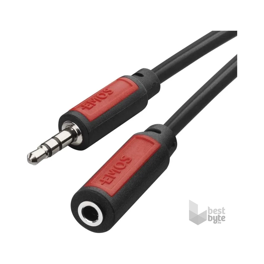 Emos N9341 3.5mm ST dugó-3.5mm ST dugalj 2.5m jack kábel