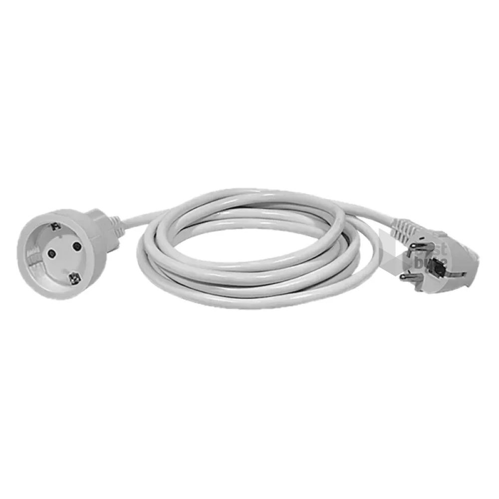 Emos P0123R 3 méter 3x1,5mm2 fehér hosszabbító