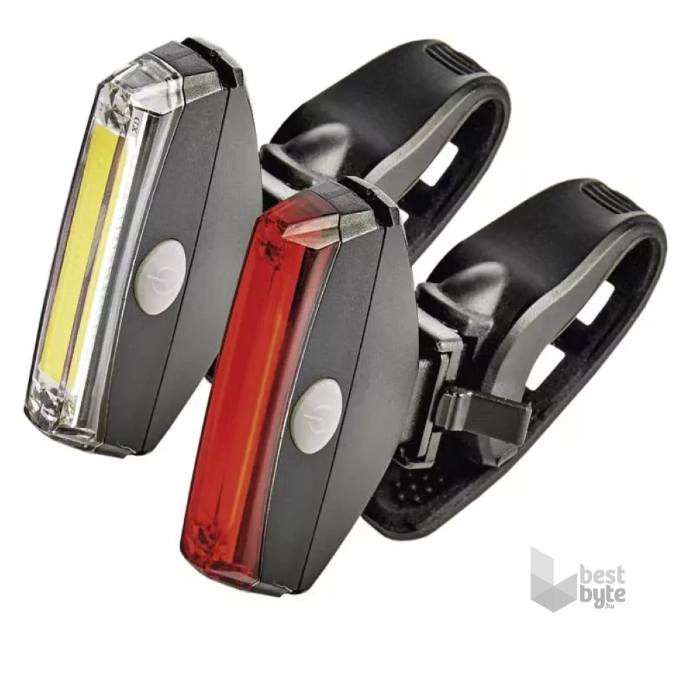 Emos P3922 22lm 2db-os fehér/piros LED kerékpárlámpa szett