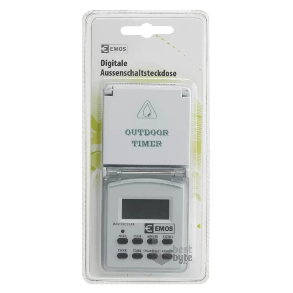 Emos P5525 TGE-5 digitális kültéri időkapcsoló