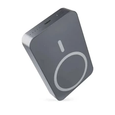 Emos WI 1046, 10 000 mAh, 20 W+Wireless, szürke powerbank