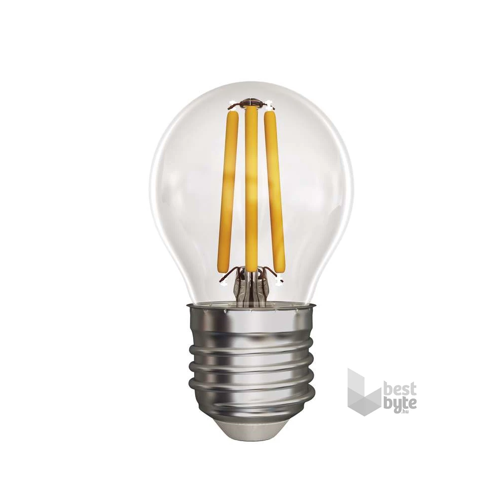 Emos Z74240 FILAMENT 4W E27 meleg fehér kisgömb LED izzó