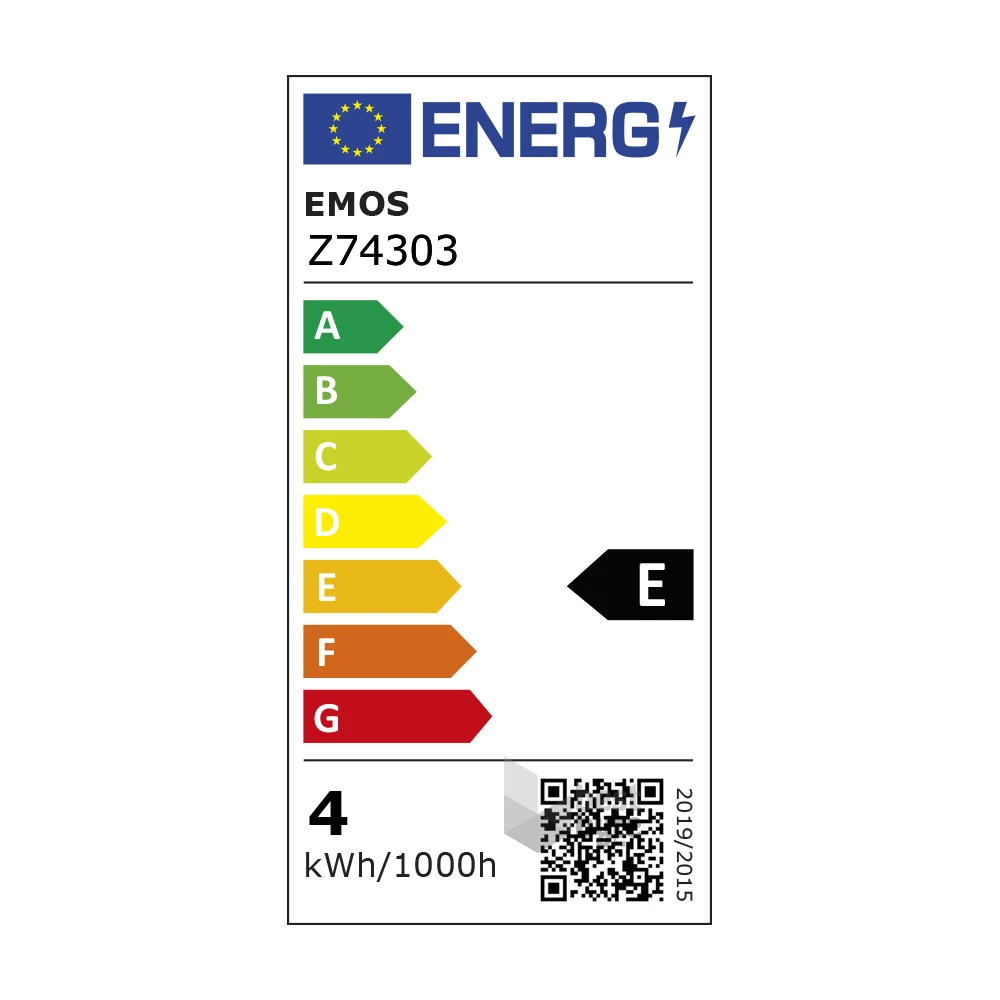 Emos Z74303 VINTAGE G125 4W E27 meleg fehér+ LED izzó