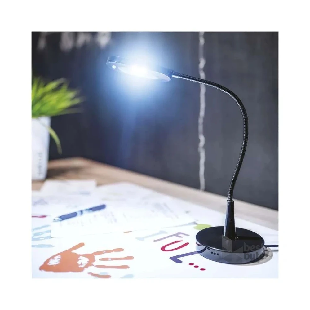 Emos Z7523B fekete LED asztali lámpa