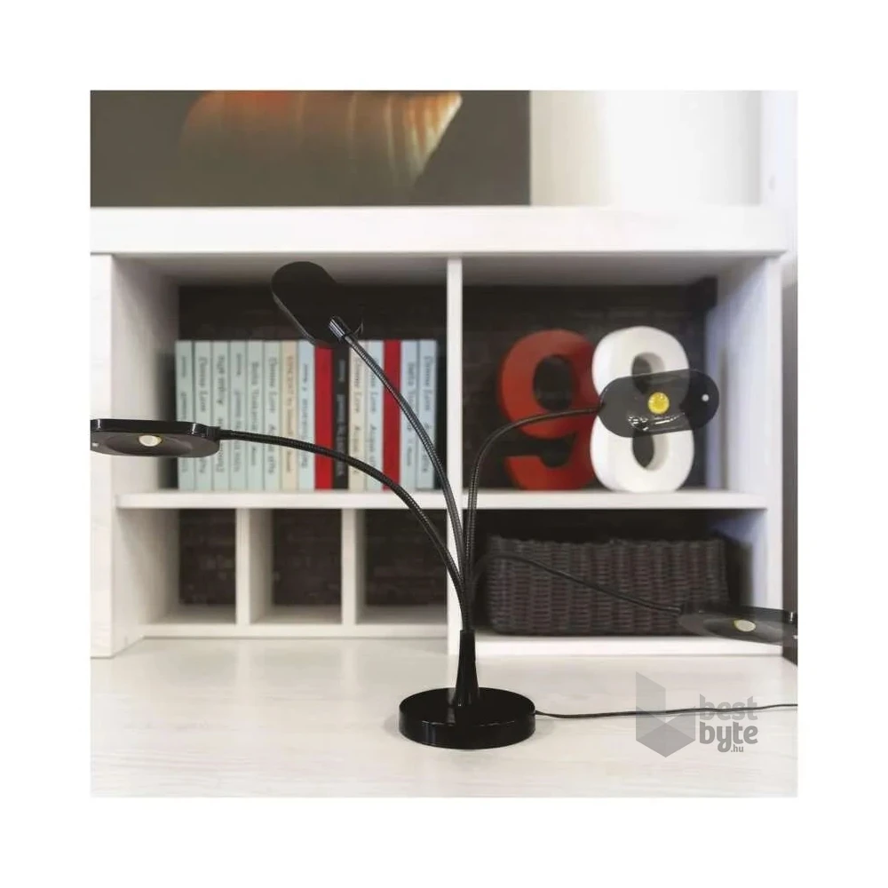Emos Z7523B fekete LED asztali lámpa