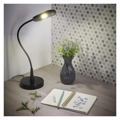 Emos Z7523B fekete LED asztali lámpa